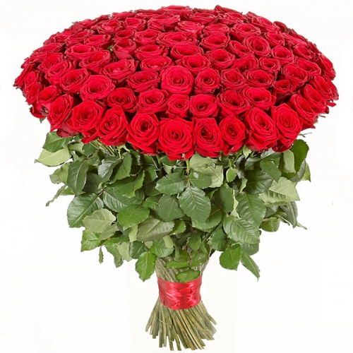 Купить букет из 101 розы в Биробиджане