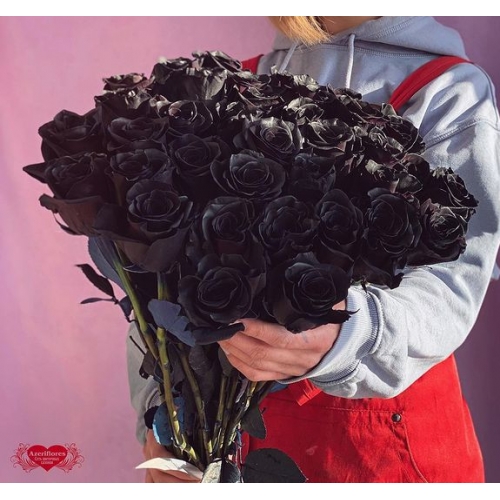 Купить чёрные розы с доставкой в Биробиджане