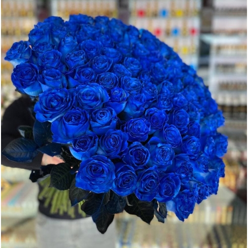Купить синюю розу с доставкой в Биробиджане